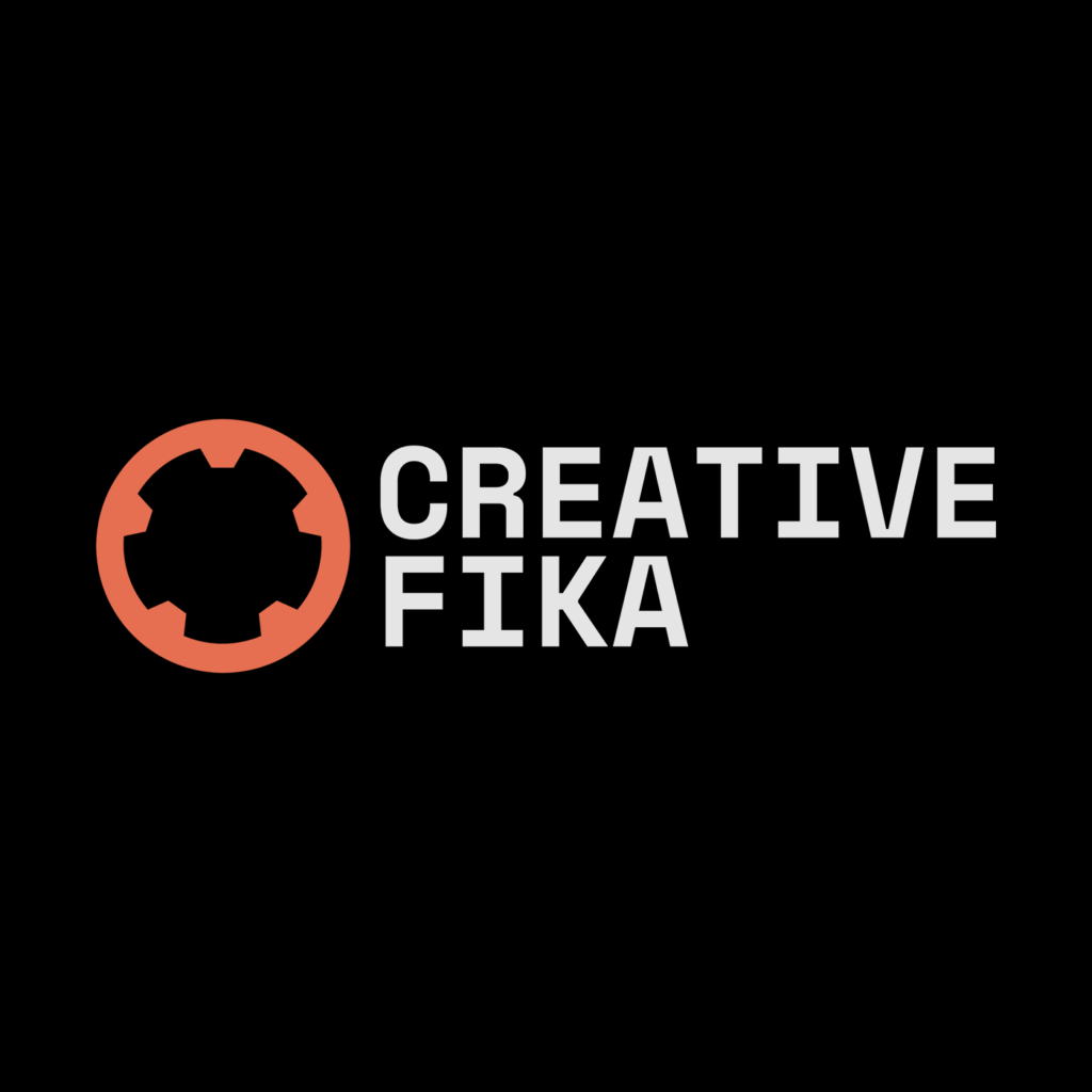 Creative Fika - Logotyp för podden